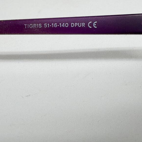 Eco Modo.com Eyeglasses Frames Purple Full Rim 51-16-140 20359 - Picture 5 of 8